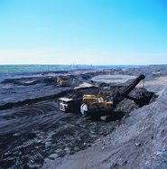Oil sands are excavated at Suncor's mine in Alberta, Canada. A new study examines the air pollution above the region (CREDIT: Suncor Energy, Inc. Not to be used for commercial purposes.)