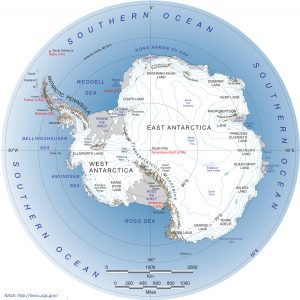 Most Antarctic krill live in an area that spans from the Weddell Sea to the waters around the Antarctic Peninsula. A new study finds that warmer waters and lack of sea ice could lead krill habitat to shrink by as much as 80 percent by 2100. At that point, only localized regions along the western Weddell Sea, isolated areas of the Indian Antarctic sector and the Amundsen/Bellingshausen Sea will support successful spawning habitats for krill, according to the new study. Source: NASA 