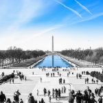 The National Mall from Lincoln's memorial.