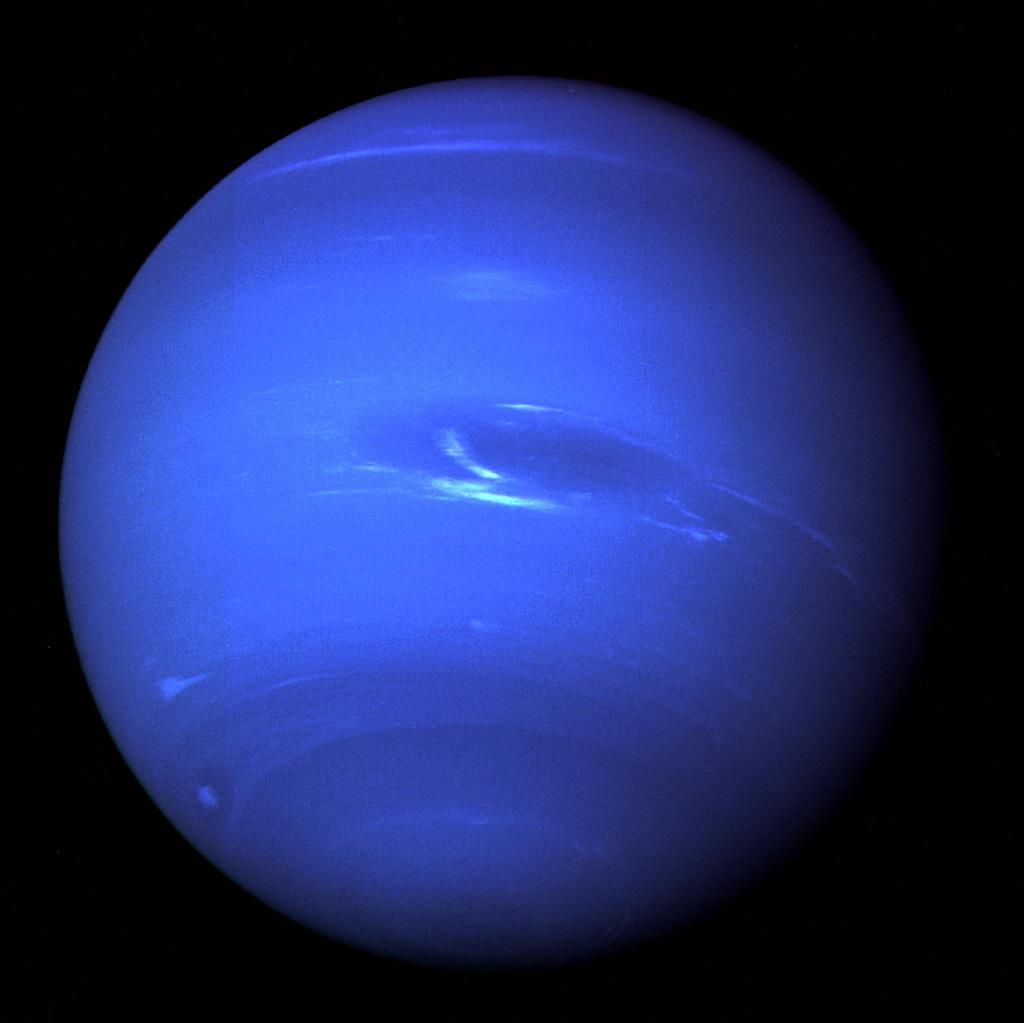Открытие планеты нептун. Нептун (Планета). Планеты гиганты Нептун. Вояджер 2 Нептун.