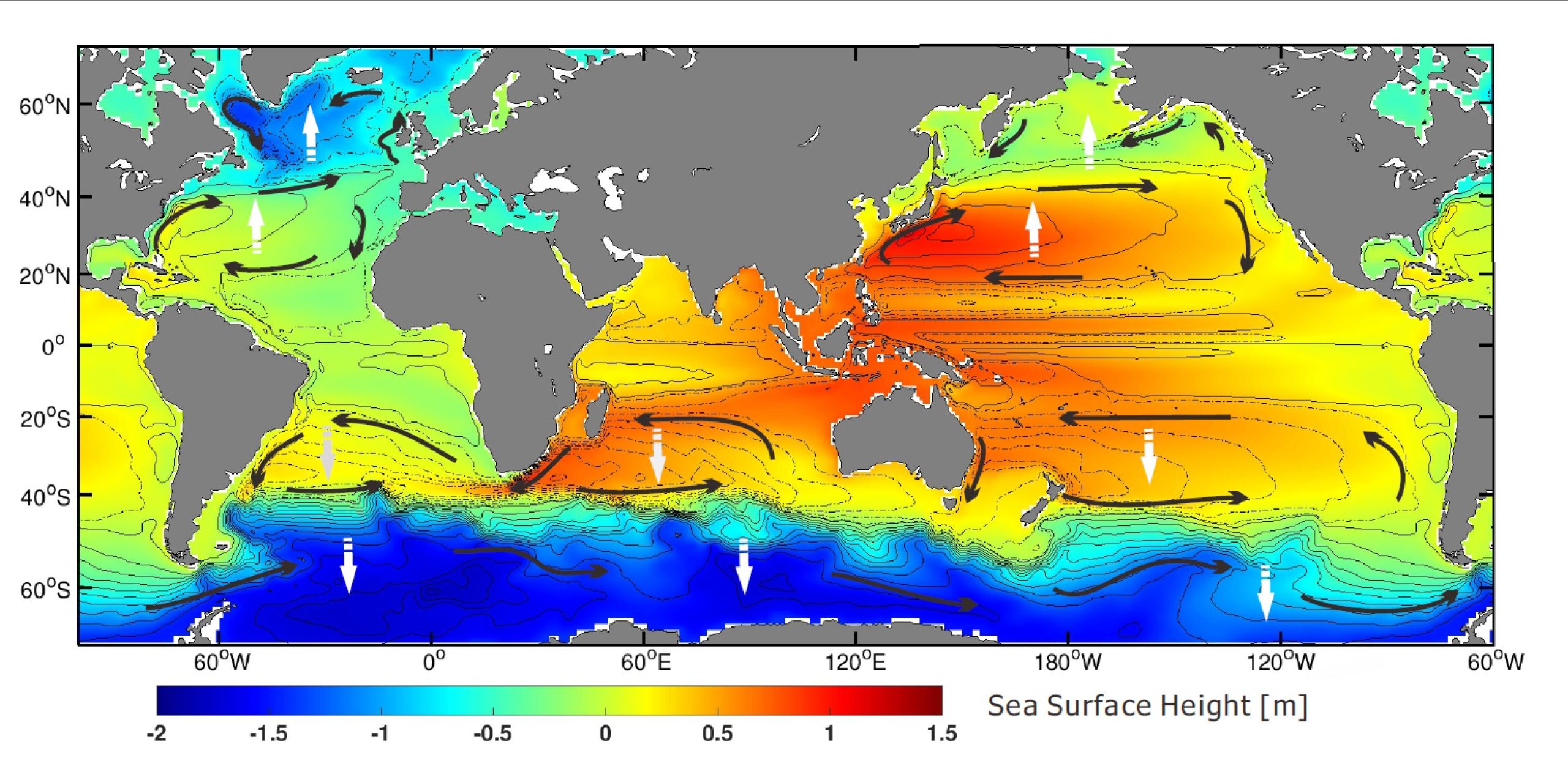 Major winddriven ocean currents shifting toward the poles AGU Newsroom