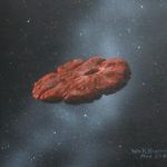 painting of intersteller object ‘Oumuamua
