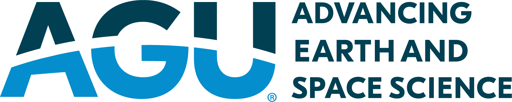 AGU: Advancing Earth and Space Science trademarked logo