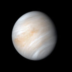 photograph of Venus from Mariner 10 spacecraft, February 1974
