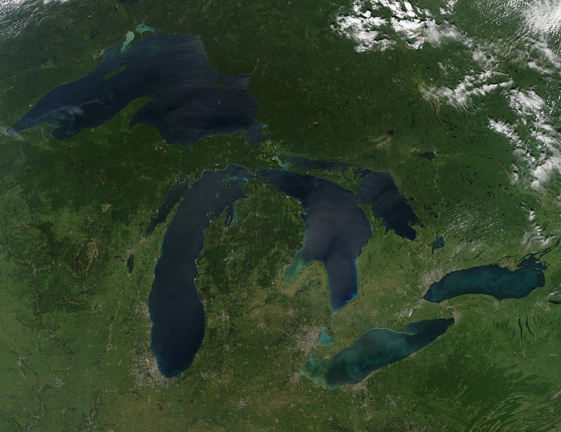 Как глобальное потепление повлияет на озеро Мичиган