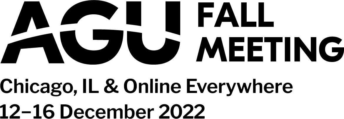 AGU Fall Meeting 2022 horizonal logo