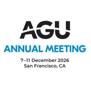 AGU Annual Meeting logo, 7-11 December 2026, San Francisco, CA